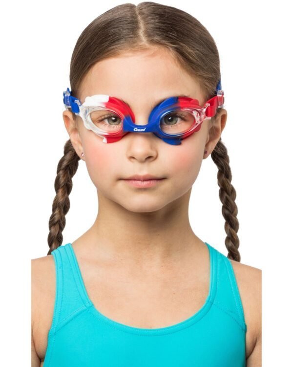 Gafas de Natación Cressi Seahorse Azul/Blanco/Rojo | Seguras y Cómodas para Niños de 4 a 8 Años - Image 4